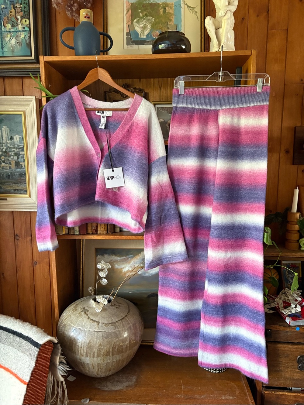 Beach Riot Ombre Boho Beach Set NWT Oversized S